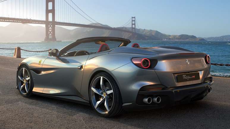 Ferrari Portofino M utiliza motor 3.9 V8 que agora tem 620 cv de pot&ecirc;ncia.
