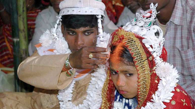 Mais de um milhão de meninas menores de idade se casam todos os anos na Índia