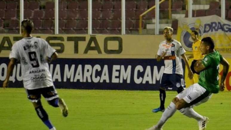 Confiança vence o Guarani por 1 a 0 na Série B do Campeonato Brasileiro