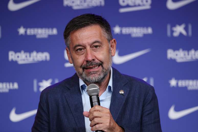 Presidente do Barcelona, Josep Maria Bartomeu
20/08/2020
REUTERS/Albert Gea