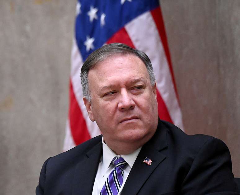 Secretário de Estado dos EUA, Mike Pompeo
14/09/2020
REUTERS/Erin Scott/Pool