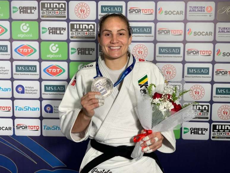 Maria Portela é uma das convocadas para a retomada de competições do judô (Foto: Divulgação/IJF)