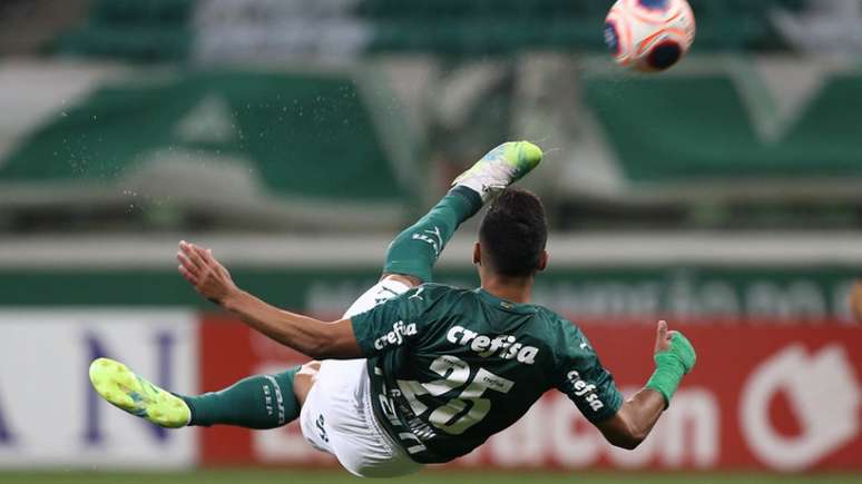 Gabriel Menino foi convocado pela primeira vez para a Seleção Brasileira (Foto: Cesar Greco/Palmeiras)