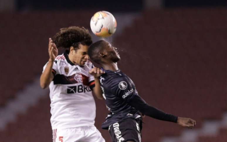 Fla levou um sacode do Del Valle em Quito: 5 a 0 (F. JACOME/AFP)