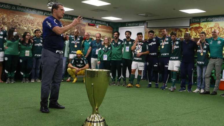 O 'pofexô' já começou a entregar resultados como técnico do Palmeiras em 2020 (Foto: Cesar Greco/Palmeiras)