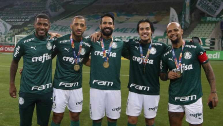 Palmeiras tem boas peças de reposição para Gómez (Foto: Cesar Greco/Palmeiras)