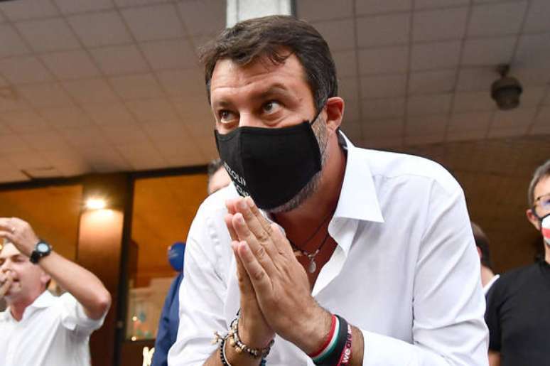 Matteo Salvini promoveu intensa agenda de comícios para eleições regionais