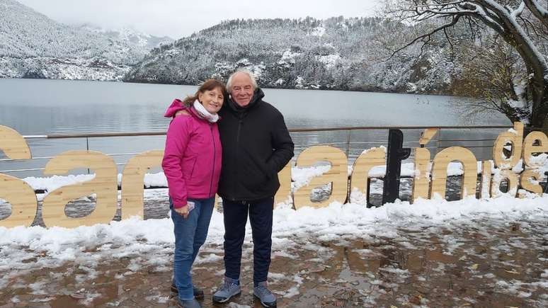 Stella e Norberto ficaram em isolamento longe de casa