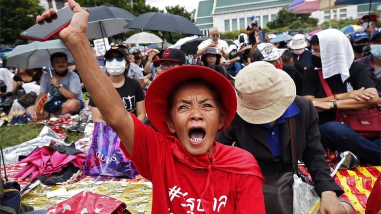 Tailândia registra protestos quase diários desde julho