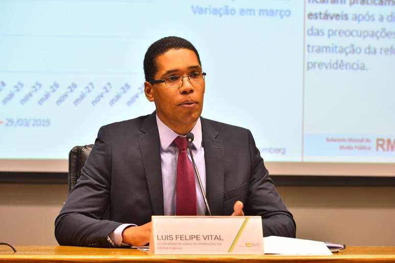 Coordenador-geral de Operações da Dívida Pública, Luis Felipe Vital 
