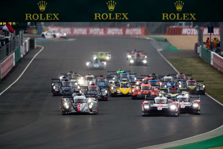 Toyota #7 largou da pole nas 24 Horas de Le Mans 
