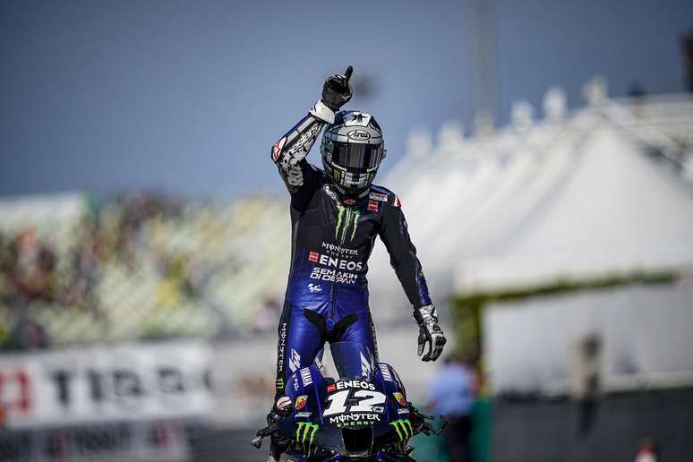 Maverick Viñales não vencia desde o ano passado 