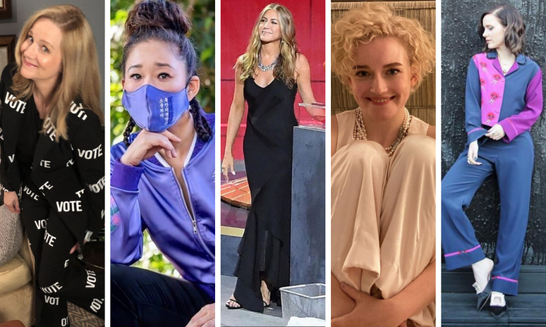 Famosas no Emmy 2020 (Foto: Reprodução/Instagram)