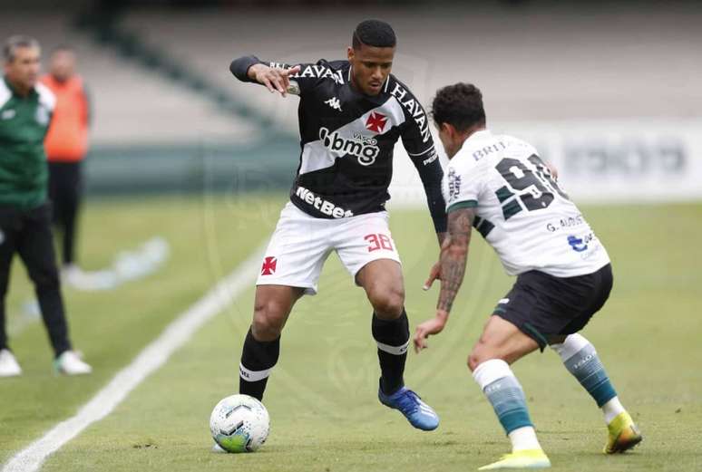 Ygor Catatau foi titular da equipe vascaína pelo segundo jogo consecutivo (Foto: Rafael Ribeiro/Vasco)