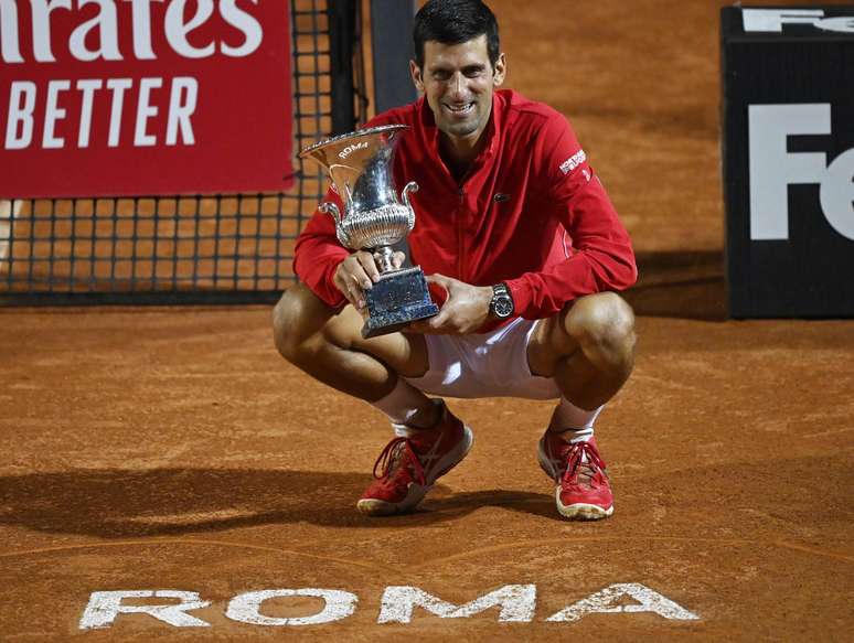Djokovic conquistou o título do Masters 1000 de Roma