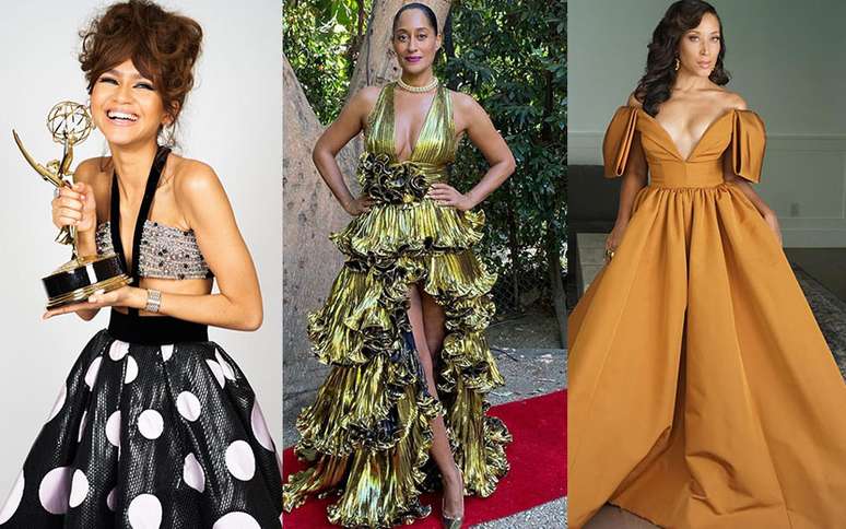 Looks do Emmy 2020: confira o que os famosos vestiram na premiação