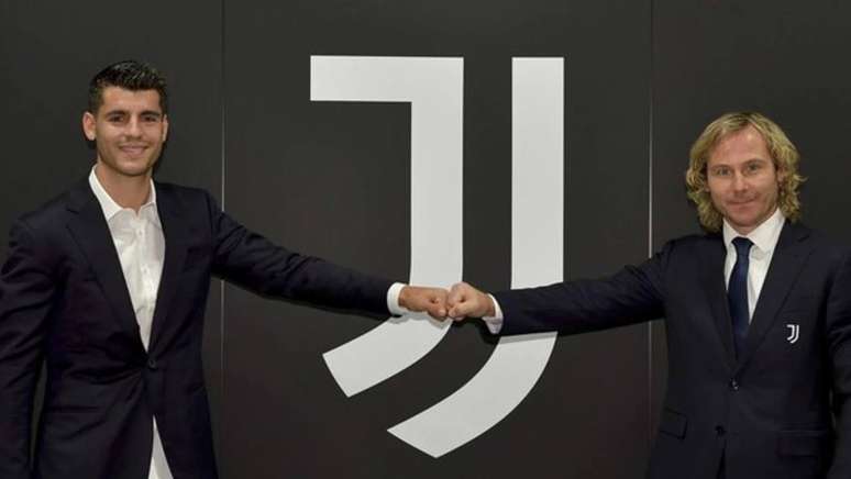 Álvaro Morata está de volta à equipe da Juventus