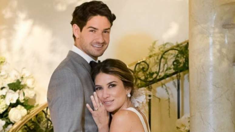 Alexandre Pato e Rebeca Abravanel "juntaram as escovas" em julho de 2019 (Foto: Instagram/Reprodução)