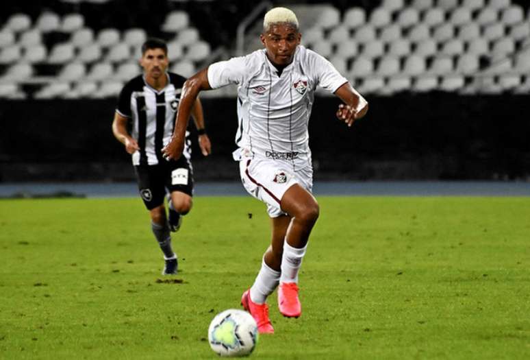 Marcos Paulo em ação pelo Fluminense (Foto: MAILSON SANTANA/FLUMINENSE FC)