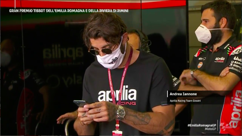 Andrea Iannone está afastado da MotoGP desde o ano passado 