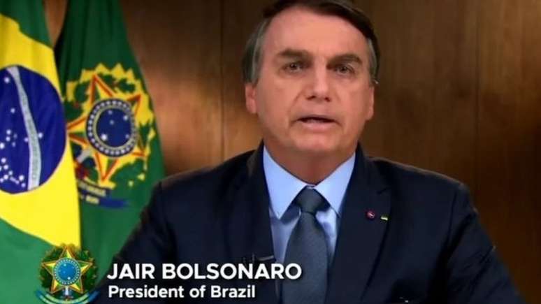 Bolsonaro fez o discurso de abertura da Assembleia Geral da ONU