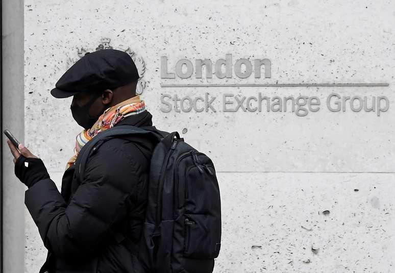 Bolsa de Londres. REUTERS/Toby Melville/File Photo