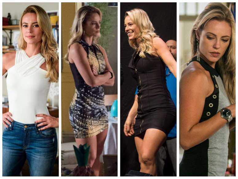 Looks da personagem Jeiza (Fotos: Raquel Cunha/Estevam Avellar/TV Globo/Divulgação)