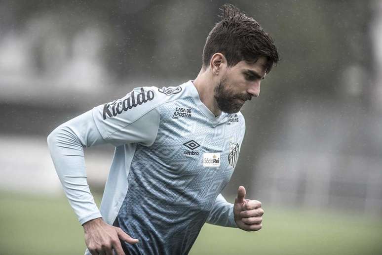 Luan Peres é um dos atletas com mais tempo em campo no Santos em 2020 (Foto: Ivan Storti/Santos FC)