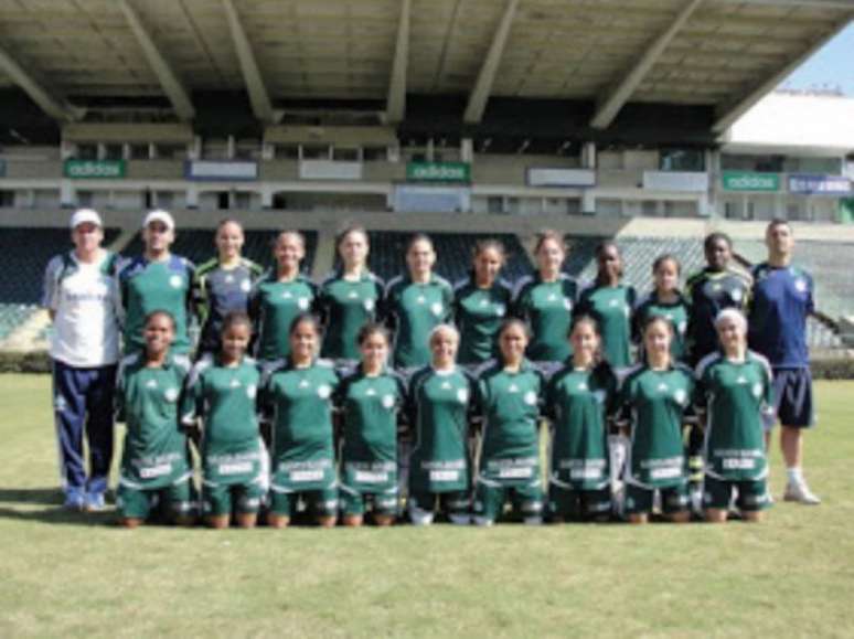 Equipe do Palmeiras em 2010, no antigo Palestra Italia (Divulgação/Instagram)