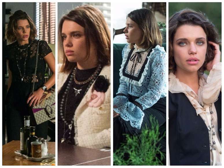 Looks da personagem Cibele (Fotos: Raquel Cunha/Estevam Avellar/TV Globo/Divulgação)