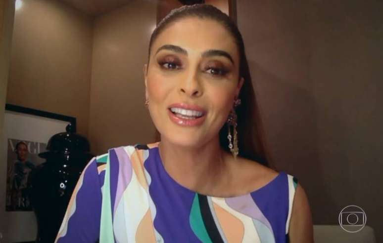 Juliana Paes foi diagnosticada com o novo coronavírus e falou sobre seus sintomas no 'Conversa com Bial'