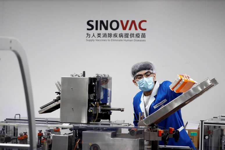 Fábrica de vacinas da Sinovac em Pequim
24/09/2020 REUTERS/Thomas Peter