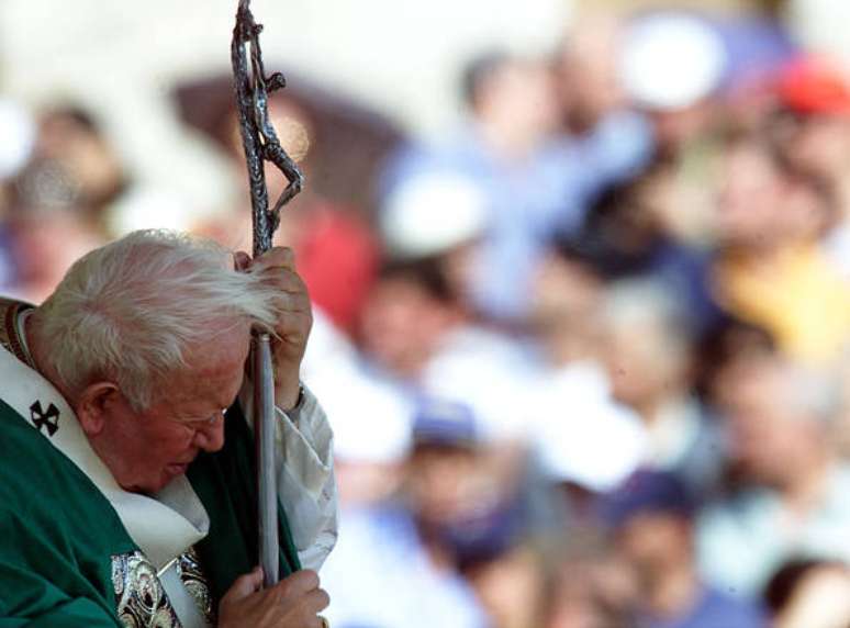 Papa João Paulo II durante o Jubileu de 2000