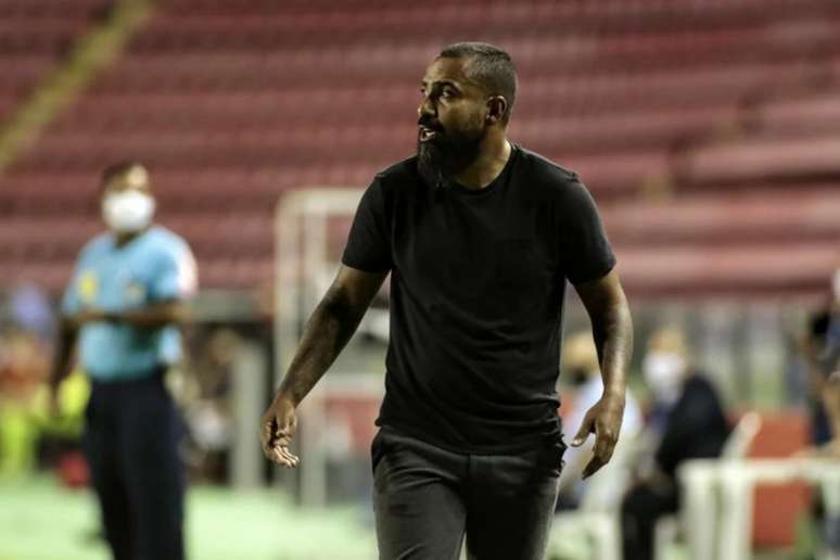 Dyego Coelho é o treinador interino do Corinthians após a saída de Tiago Nunes (Foto:Rodrigo Coca/Agência Corinthians)