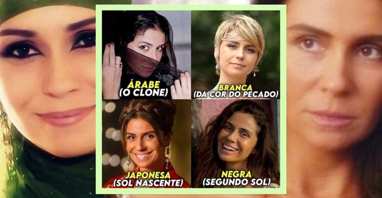 O sarcasmo viralizado: Giovanna Antonelli é a atriz mais multirracial da televisão brasileira 