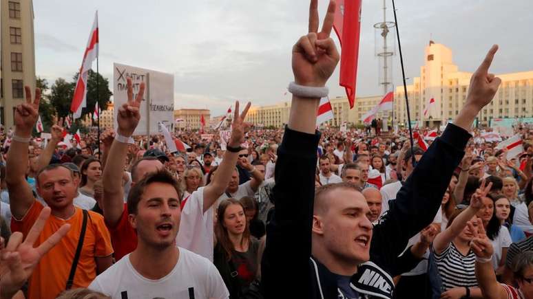Protestos anti-Lukashenko são considerados históricos
