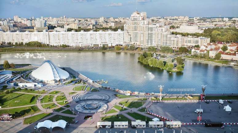Arquitetura de Minsk lembra passado soviético