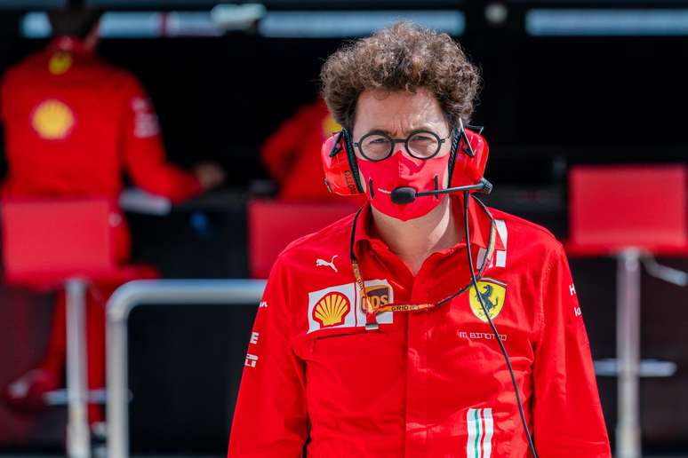 Mesmo 1s6 mais lenta na comparação com 2019, Mattia Binotto viu pontos positivos para a Ferrari na Rússia 