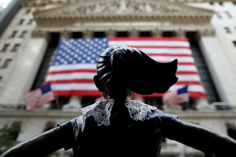 Bolsa de Nova York. REUTERS/Andrew Kelly     