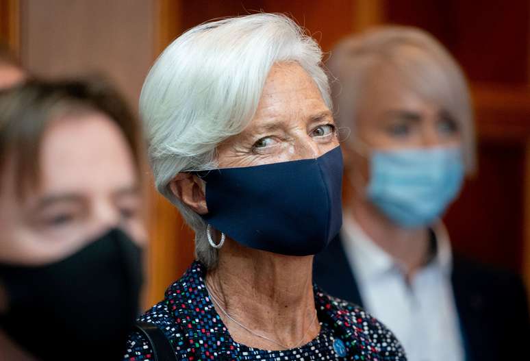 Presidente do BCE, Christine Lagarde.    Kay Nietfeld/Pool via REUTERS