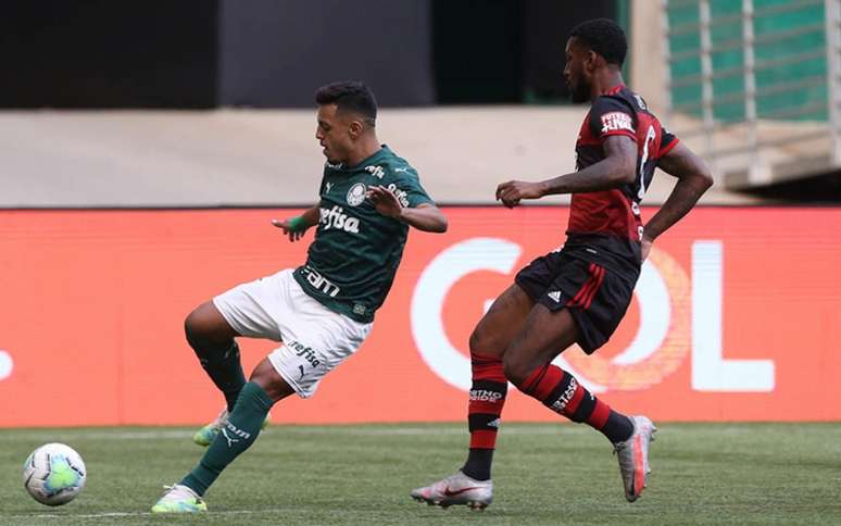 Gabriel Menino é um dos jogadores suspensos contra o Ceará (Foto: Cesar Greco/Palmeiras)