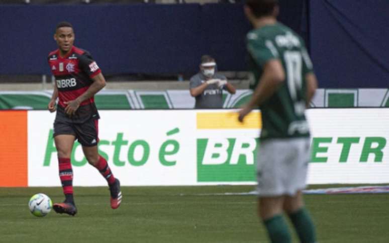 Natan transmitiu segurança atrás (Foto: Alexandre Vidal / Flamengo)