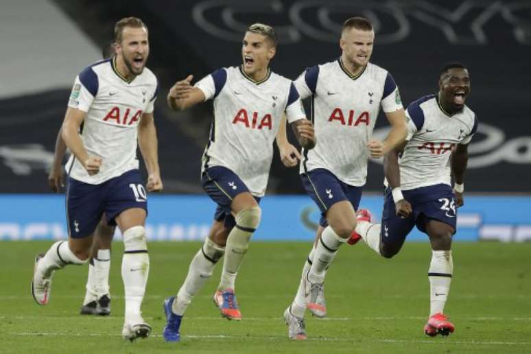 Tottenham buscou empate no fim e conseguiu a vaga na disputa de pênaltis (AFP)