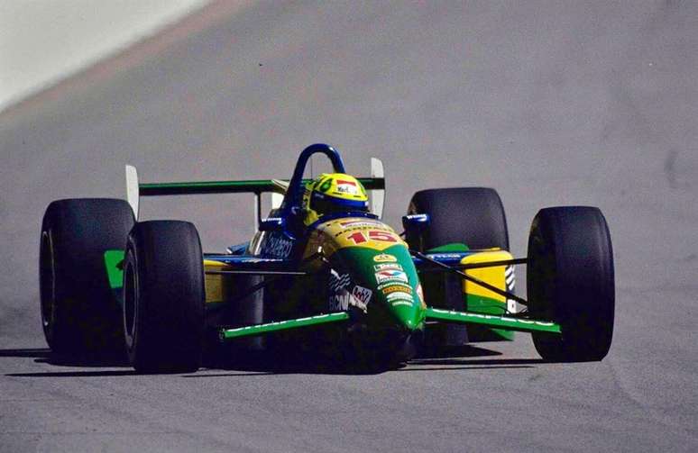 Christian Fittipaldi em ação na temporada 1995 da Indy, sua primeira na categoria 