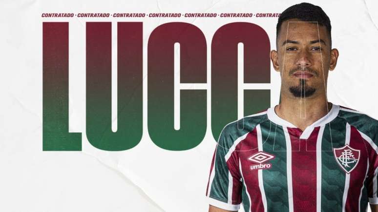 Atacante Lucca é o novo reforço do Fluminense para o restante da temporada (Site/Fluminense)