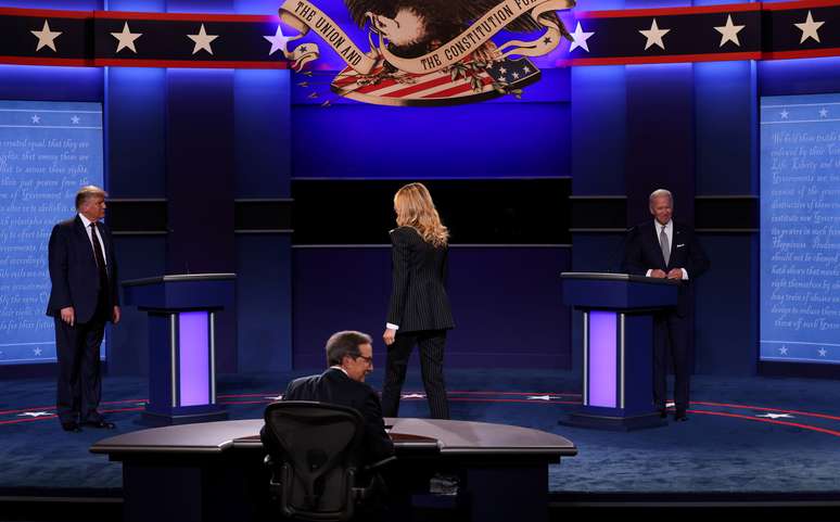 Trump e Biden no debate eleitoral
29/09/2020
REUTERS/Jonathan Ernst