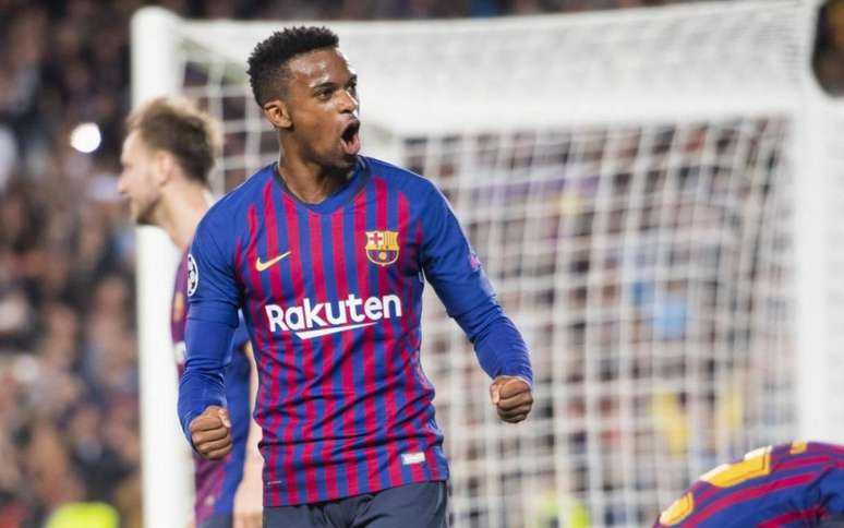 Nelson Semedo em ação na época de Barcelona (Foto: Miguel Ruiz / Barcelona)