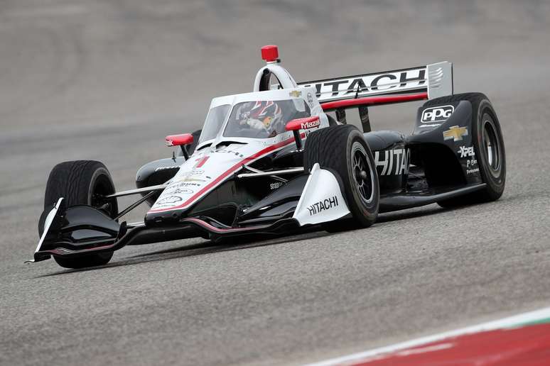 Josef Newgarden liderou com pneus duros 