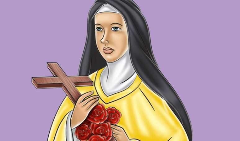 Saint Therese. Oração a Santa Teresinha em inglês