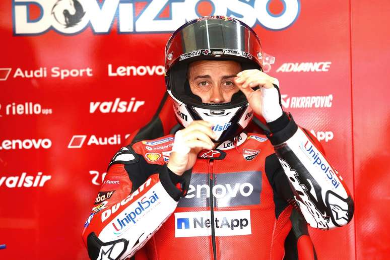 Andrea Dovizioso é apenas quarto na classificação 